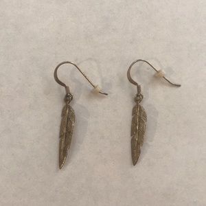 Feather earrings